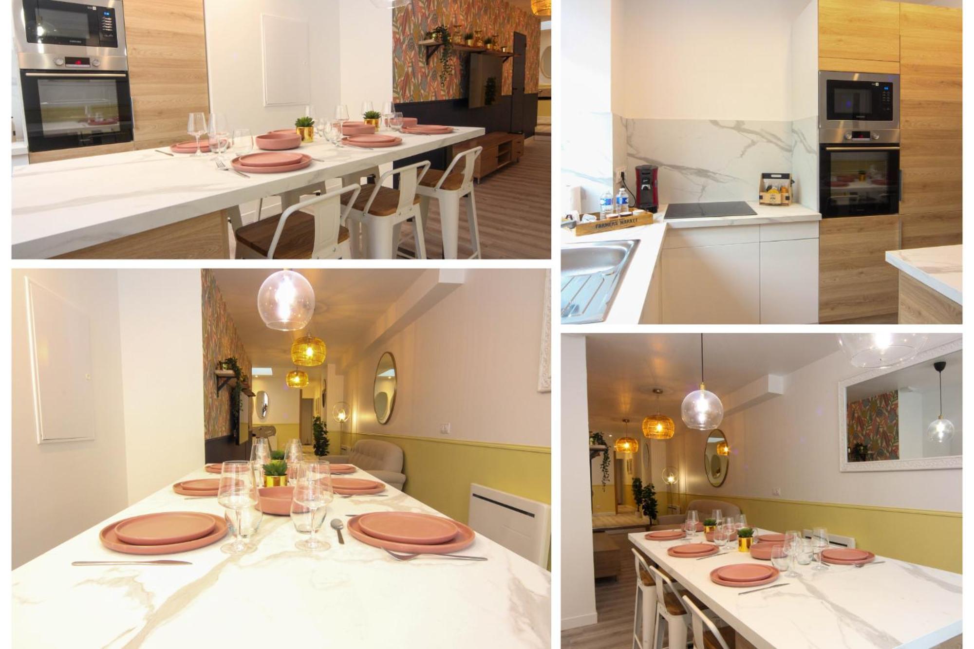 Au Nouveau Boulonnais - 4 Appartements Charmants Pour Couples, Familles Et Groupe D'Amis, Vieille Ville Et Centre Ville De Boulogne Sur Mer Ngoại thất bức ảnh