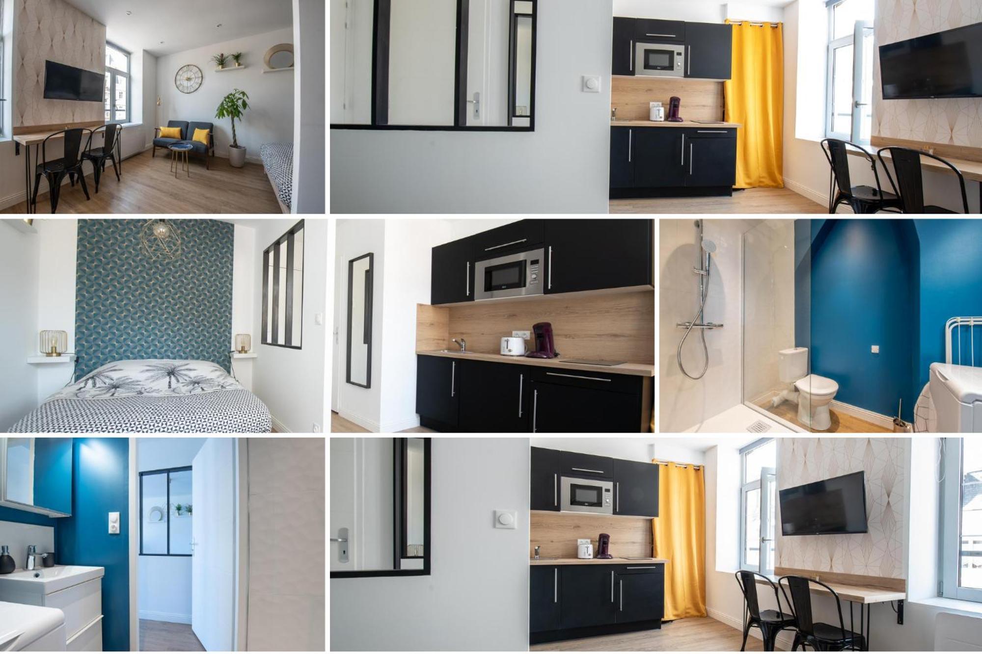 Au Nouveau Boulonnais - 4 Appartements Charmants Pour Couples, Familles Et Groupe D'Amis, Vieille Ville Et Centre Ville De Boulogne Sur Mer Ngoại thất bức ảnh