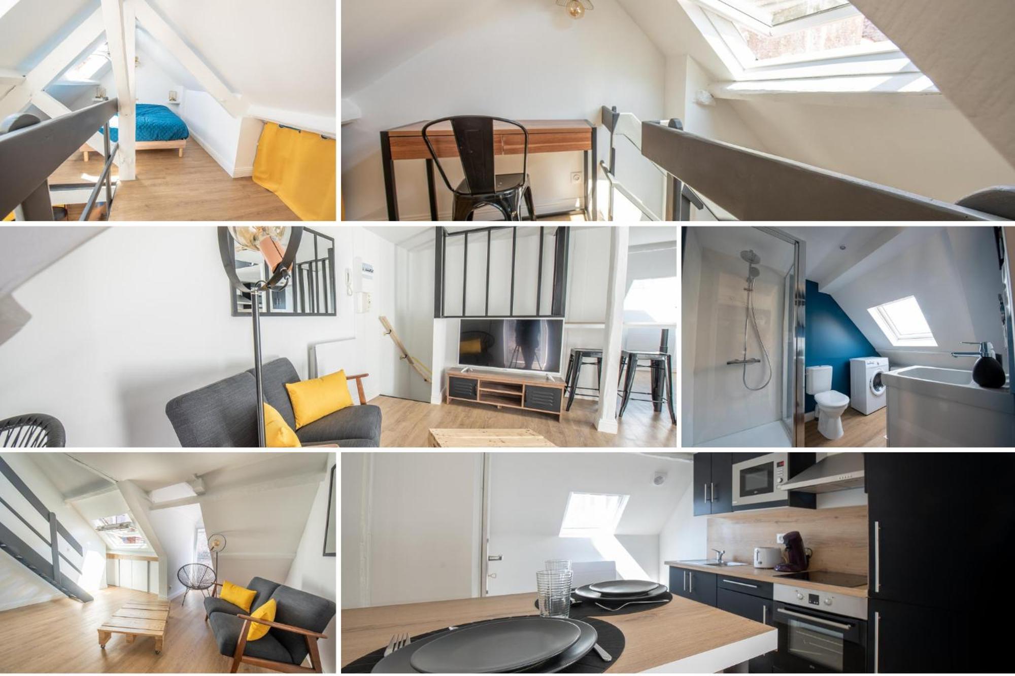 Au Nouveau Boulonnais - 4 Appartements Charmants Pour Couples, Familles Et Groupe D'Amis, Vieille Ville Et Centre Ville De Boulogne Sur Mer Ngoại thất bức ảnh